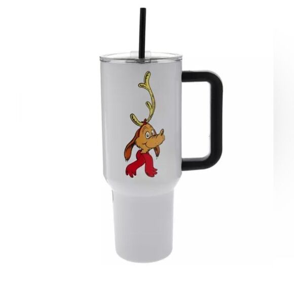 Dr. SEUSS the Grinch Christmas Stainless steel Tumbler, 40 Oz. Bundle of 2 - Picture 2 of 16